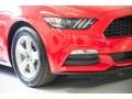 2017 Race Red Ford Mustang V6 Convertible  photo #2