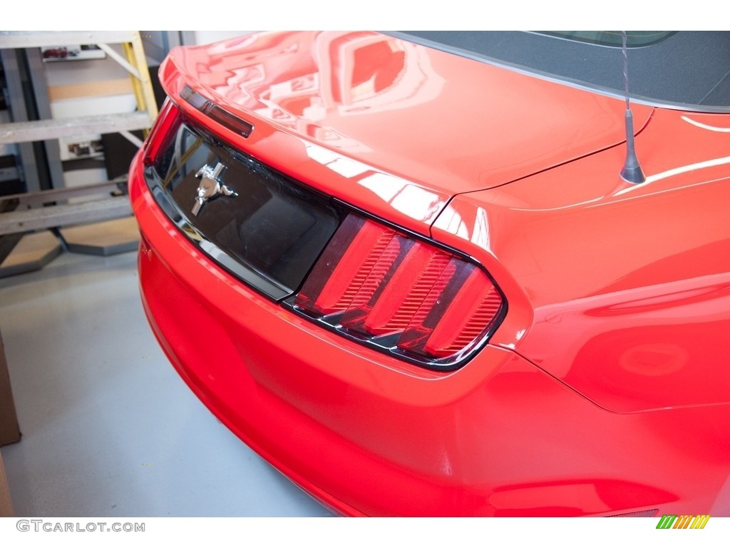 2017 Mustang V6 Convertible - Race Red / Ebony photo #3