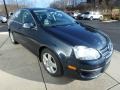 2008 Blue Graphite Metallic Volkswagen Jetta SE Sedan  photo #7