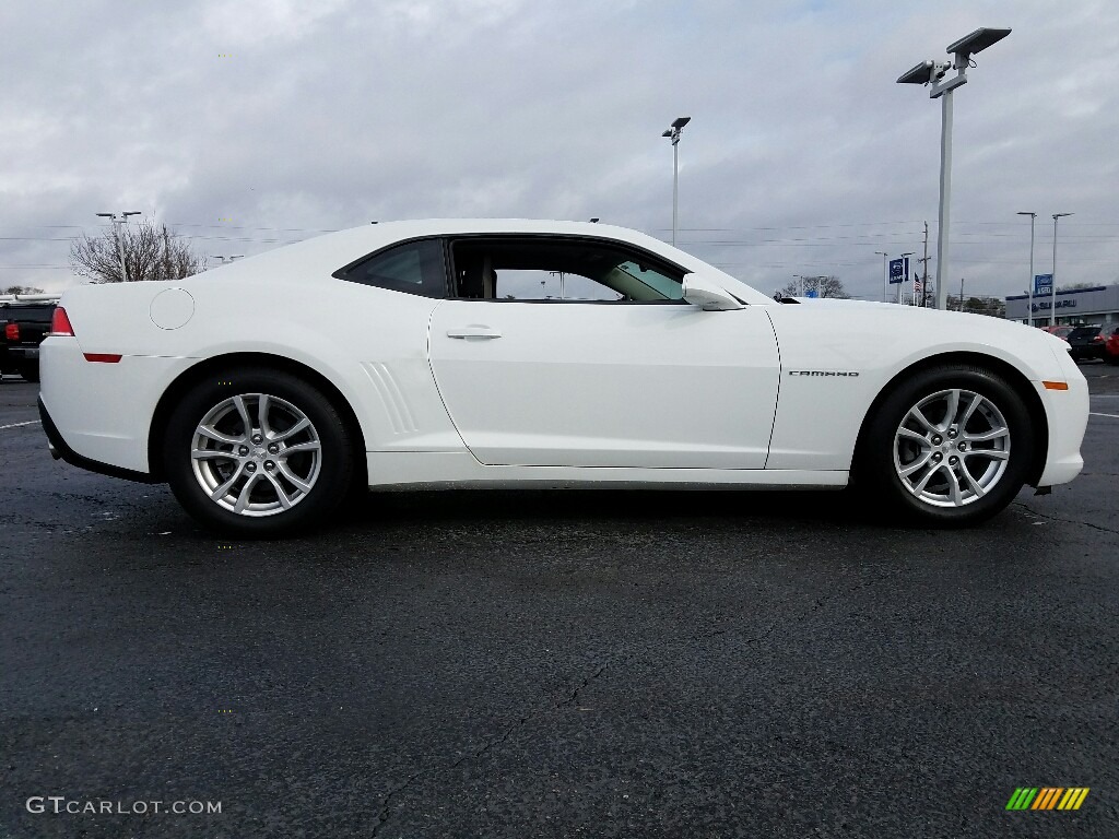 2014 Camaro LS Coupe - Summit White / Black photo #5