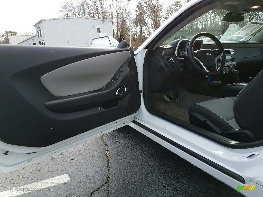 2014 Camaro LS Coupe - Summit White / Black photo #13
