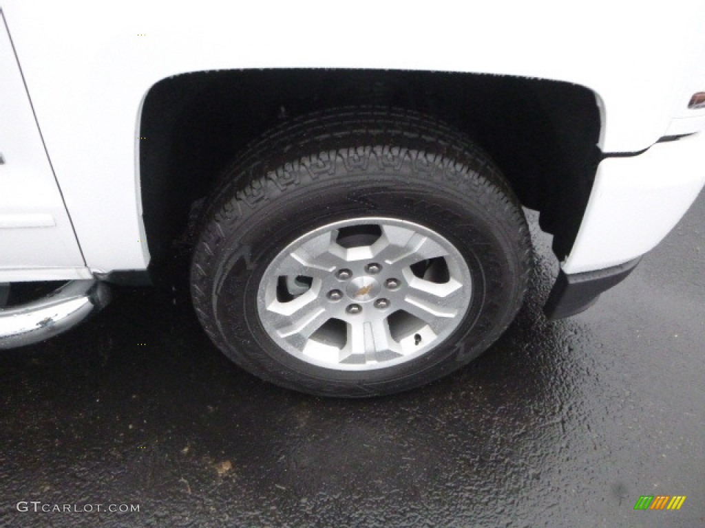 2017 Silverado 1500 LT Double Cab 4x4 - Summit White / Jet Black photo #2