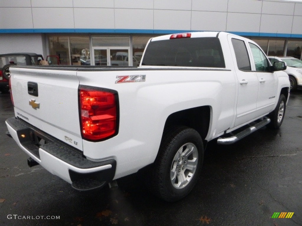 2017 Silverado 1500 LT Double Cab 4x4 - Summit White / Jet Black photo #7