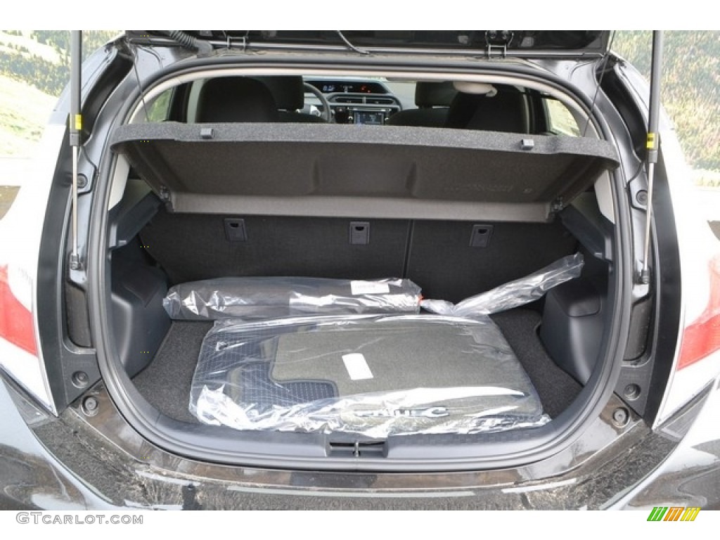 2016 Prius c Two - Black Sand Pearl / Ash/Black photo #8