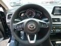 2017 Mazda MAZDA3 Parchment Interior Steering Wheel Photo