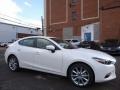 2017 Snowflake White Pearl Mica Mazda MAZDA3 Grand Touring 4 Door  photo #1
