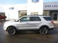 2017 Ingot Silver Ford Explorer XLT 4WD  photo #8