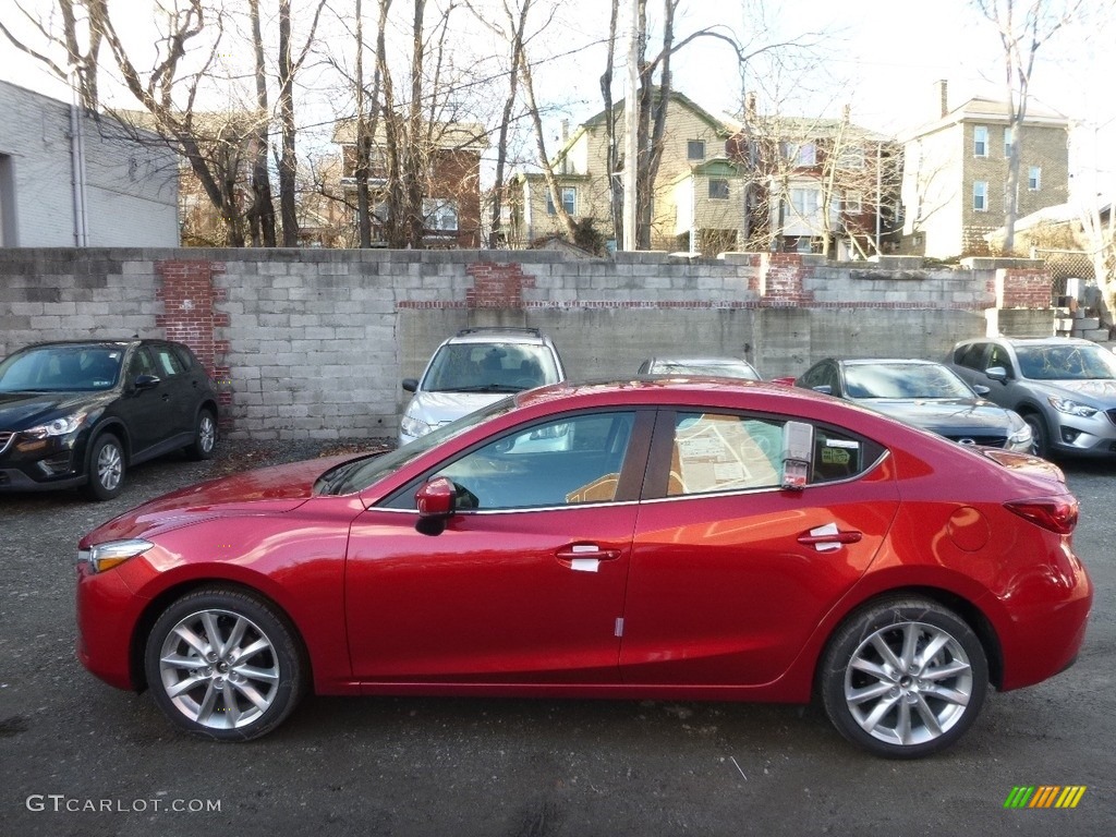 Soul Red Metallic 2017 Mazda MAZDA3 Touring 4 Door Exterior Photo #117919078