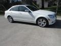 Arctic White 2008 Mercedes-Benz C 300 Luxury