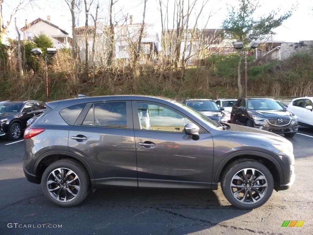2016 CX-5 Grand Touring - Meteor Gray Mica / Black photo #2