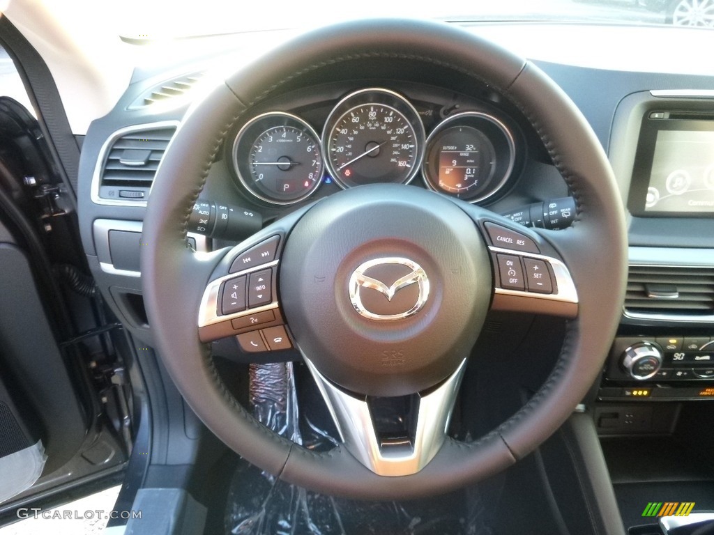 2016 CX-5 Grand Touring - Meteor Gray Mica / Black photo #15