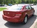 2008 Inferno Red Crystal Pearl Dodge Avenger SE  photo #4