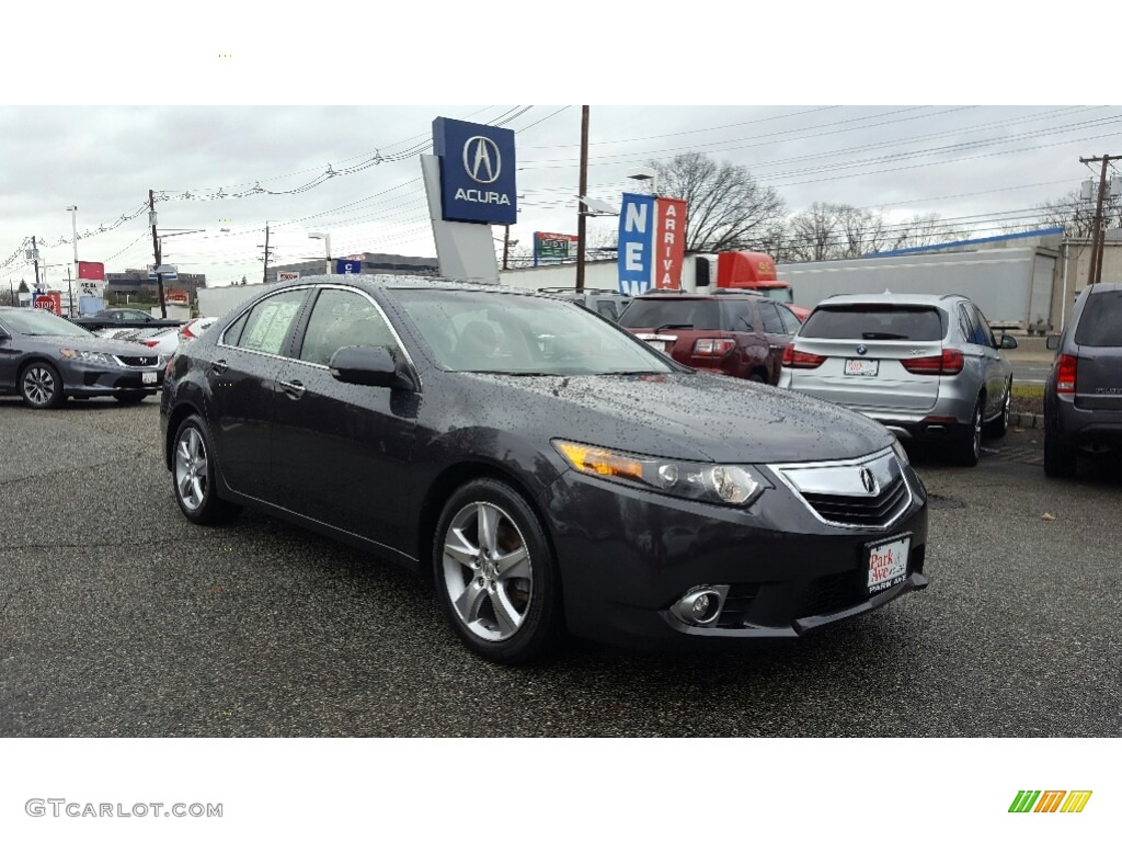 2012 TSX Sedan - Graphite Luster Metallic / Ebony photo #1
