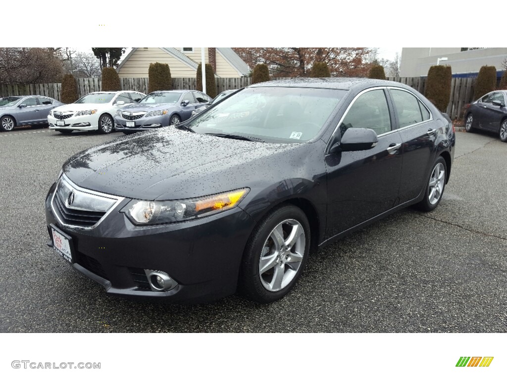 2012 TSX Sedan - Graphite Luster Metallic / Ebony photo #7
