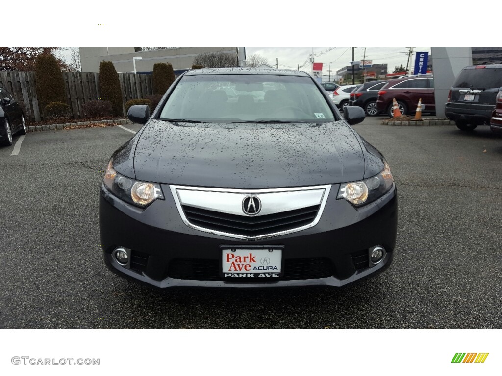 2012 TSX Sedan - Graphite Luster Metallic / Ebony photo #8