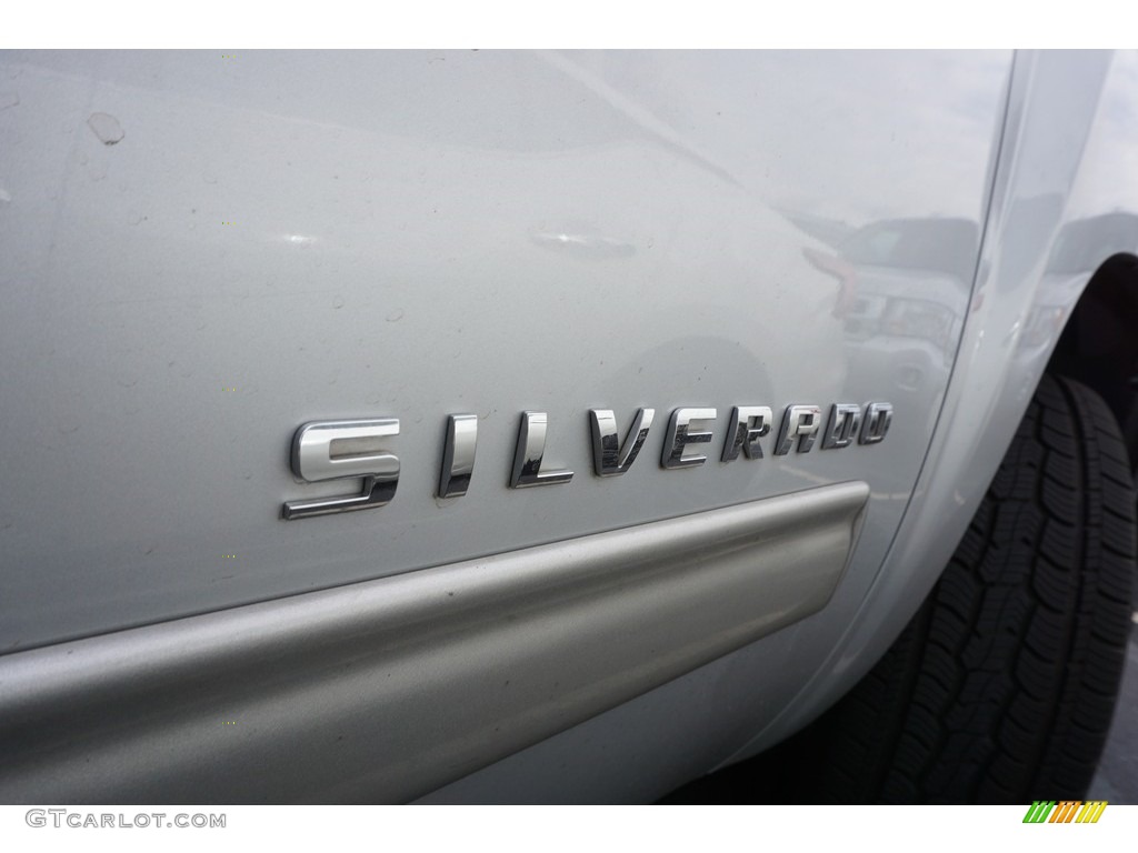 2013 Silverado 1500 LS Extended Cab - Silver Ice Metallic / Dark Titanium photo #4