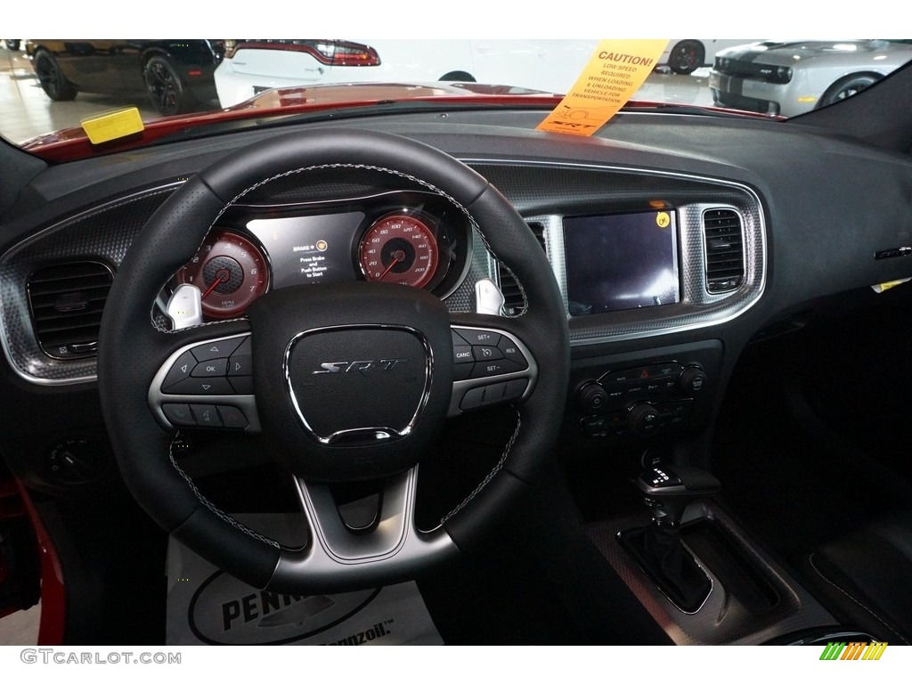 2017 Dodge Charger SRT Hellcat Black Dashboard Photo #117921424