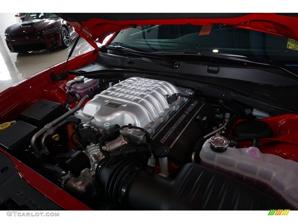 2017 Dodge Charger SRT Hellcat 6.2 Liter Supercharged HEMI OHV 16-Valve VVT V8 Engine Photo #117921463