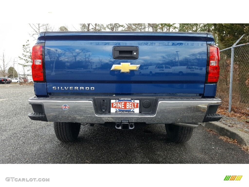 2017 Silverado 1500 LS Regular Cab 4x4 - Deep Ocean Blue Metallic / Dark Ash/Jet Black photo #5