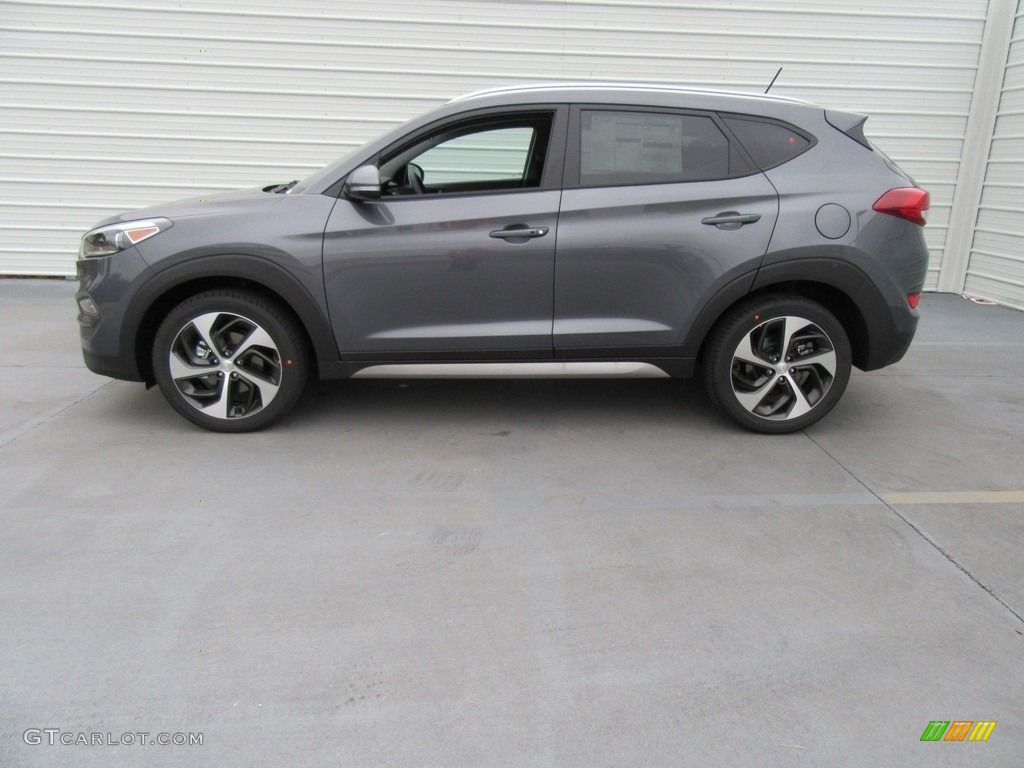 Coliseum Gray 2017 Hyundai Tucson Sport Exterior Photo #117921856