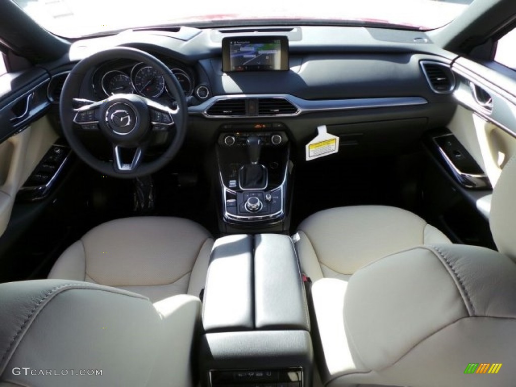 Sand Interior 2016 Mazda CX-9 Grand Touring Photo #117923221