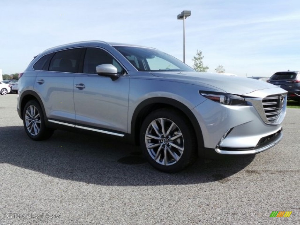 Sonic Silver Metallic 2016 Mazda CX-9 Grand Touring Exterior Photo #117923659