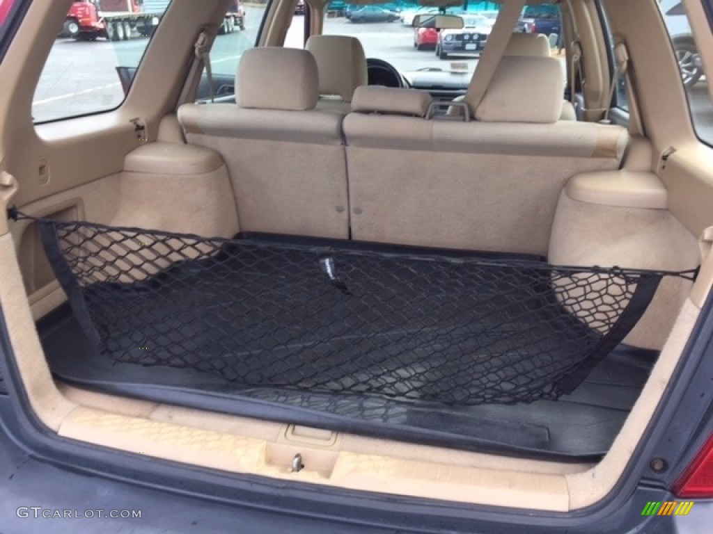 2003 Forester 2.5 X - Cayenne Red Pearl / Beige photo #14