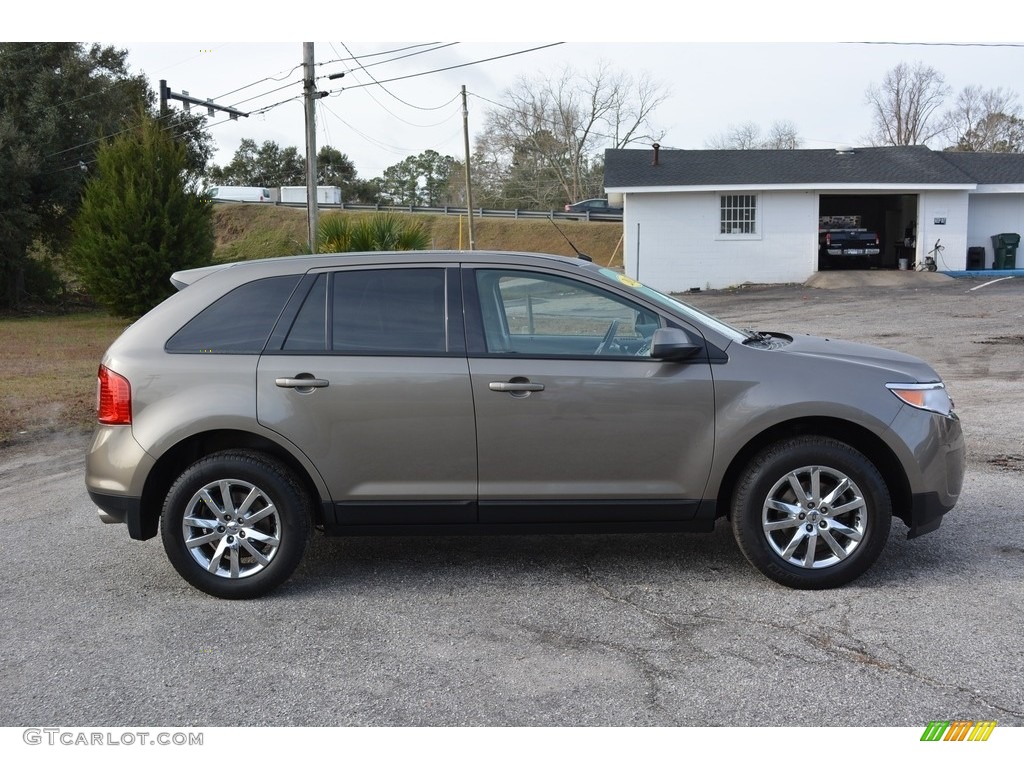 2013 Edge SEL AWD - Mineral Gray Metallic / Medium Light Stone photo #2