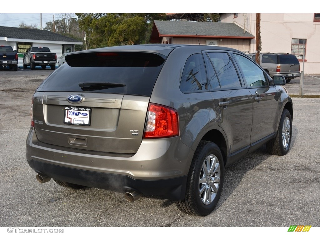 2013 Edge SEL AWD - Mineral Gray Metallic / Medium Light Stone photo #3