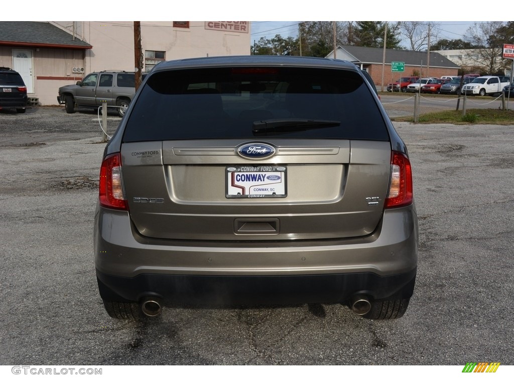 2013 Edge SEL AWD - Mineral Gray Metallic / Medium Light Stone photo #4