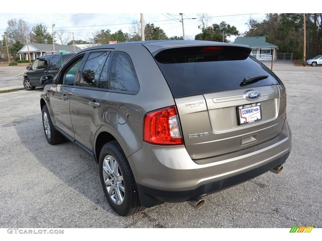 2013 Edge SEL AWD - Mineral Gray Metallic / Medium Light Stone photo #8