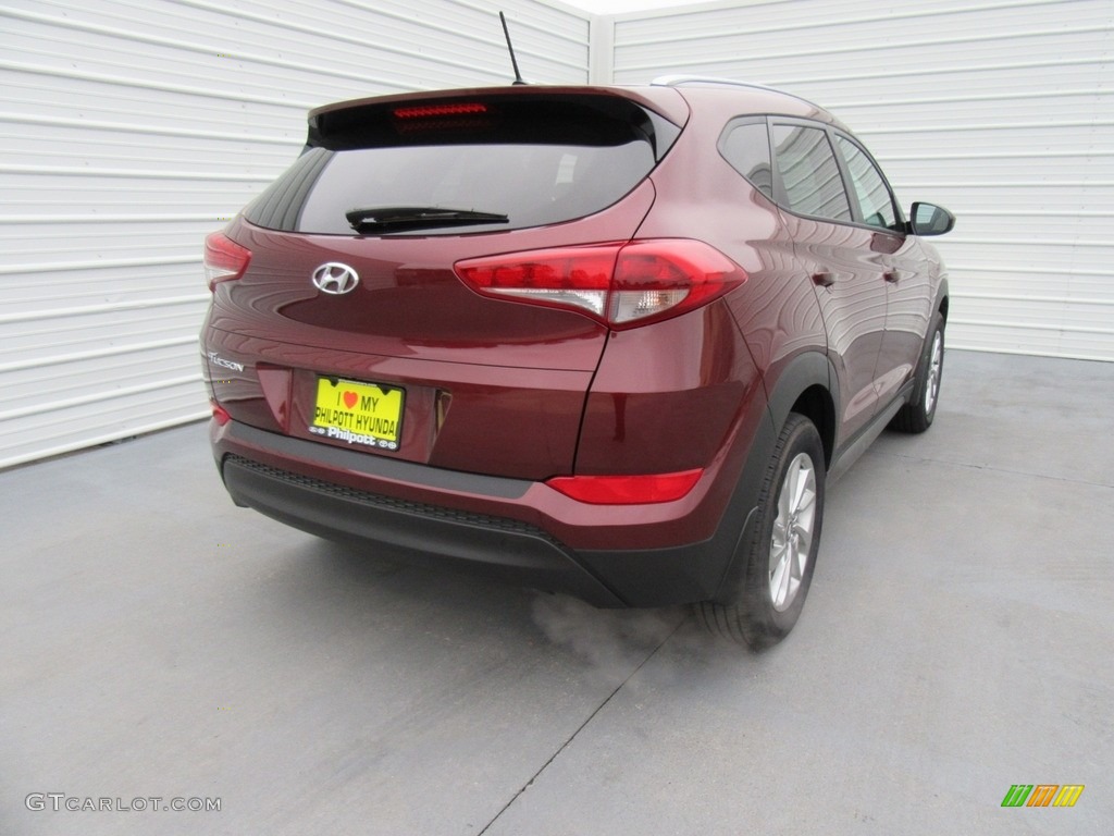 2016 Tucson SE - Ruby Wine / Beige photo #4