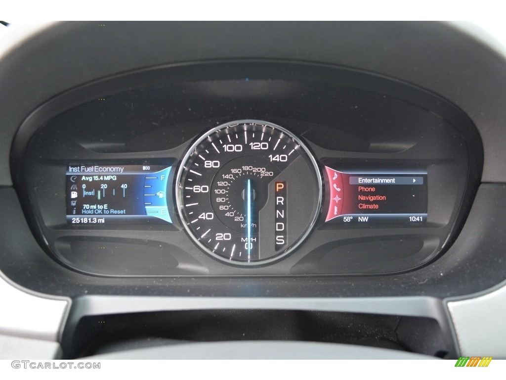 2013 Edge SEL AWD - Mineral Gray Metallic / Medium Light Stone photo #26