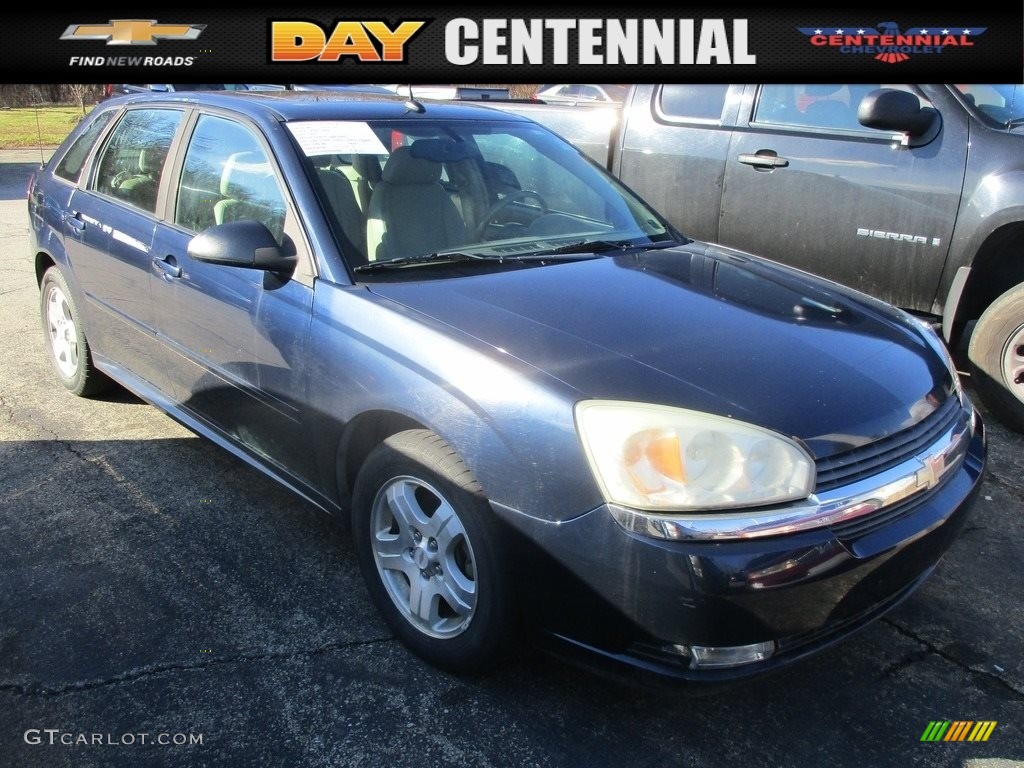 2004 Malibu Maxx LT Wagon - Navy Blue Metallic / Gray photo #1