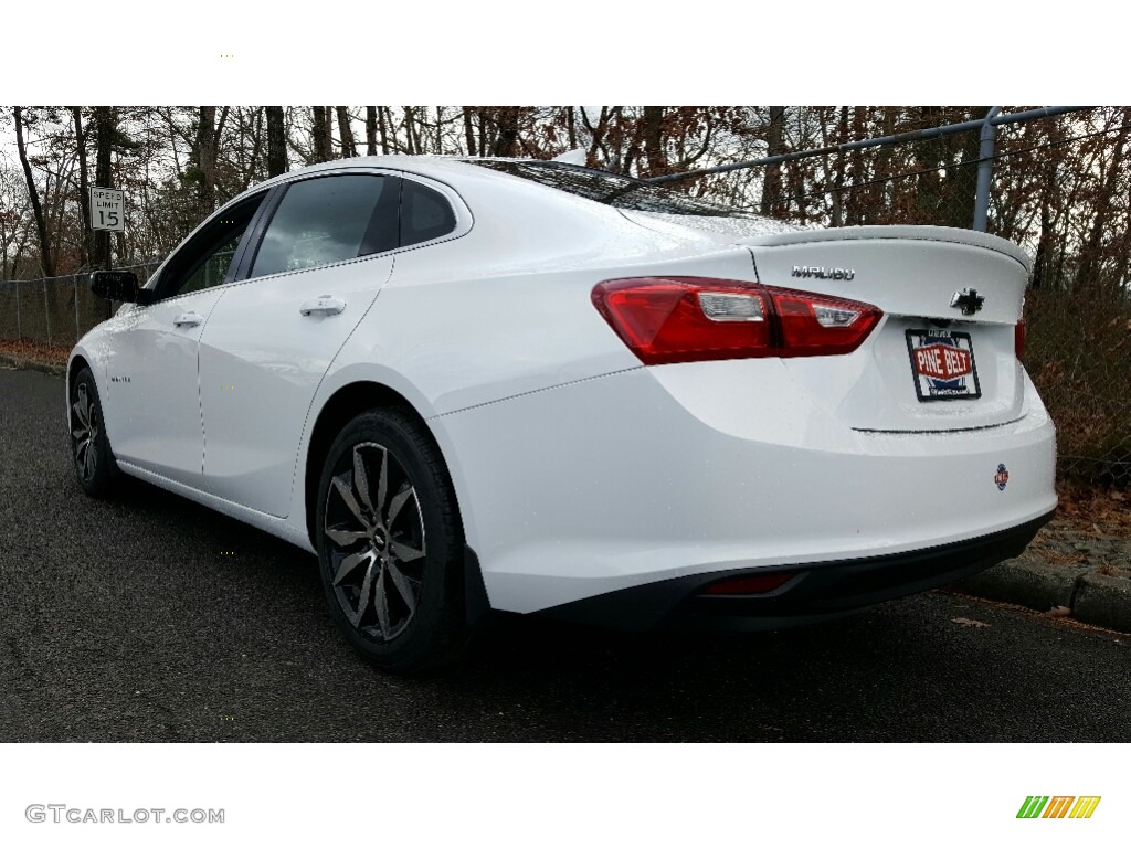 2017 Malibu LT - Summit White / Jet Black photo #4