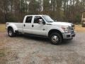 Oxford White 2015 Ford F350 Super Duty XLT Crew Cab 4x4 DRW