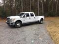 Oxford White - F350 Super Duty XLT Crew Cab 4x4 DRW Photo No. 2