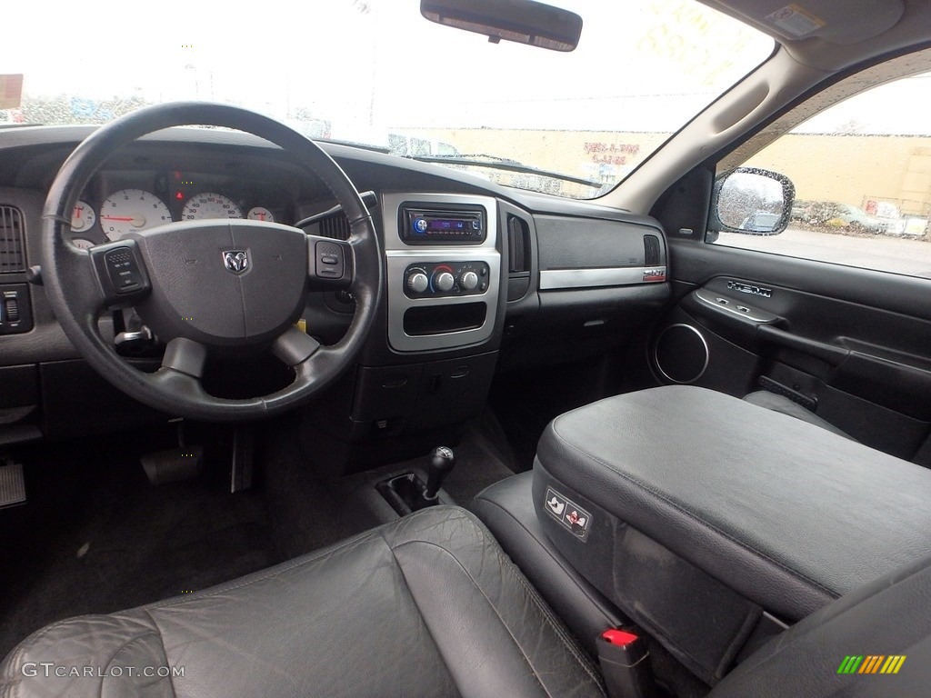 2004 Ram 1500 SLT Quad Cab 4x4 - Atlantic Blue Pearl / Dark Slate Gray photo #10