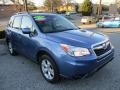 2016 Quartz Blue Pearl Subaru Forester 2.5i Limited  photo #8