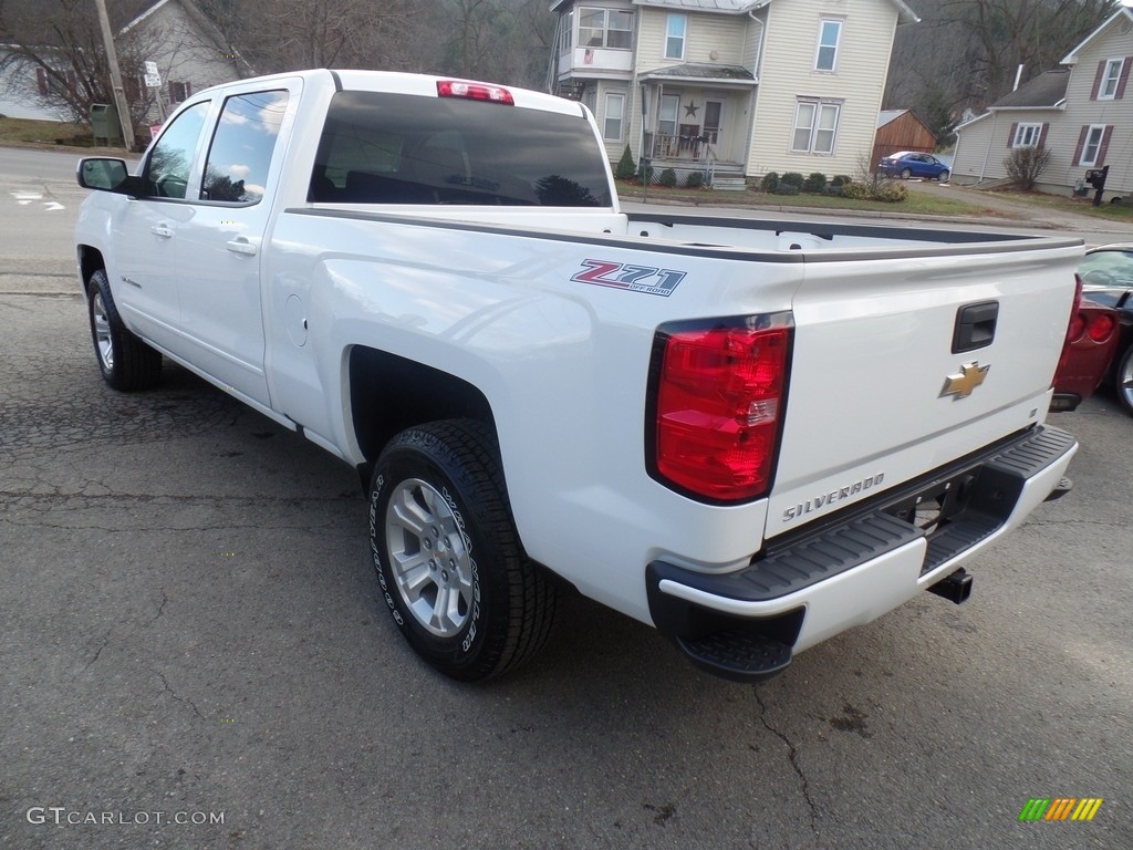 2017 Silverado 1500 LT Crew Cab 4x4 - Summit White / Jet Black photo #5