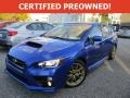 WR Blue Pearl 2015 Subaru WRX STI Launch Edition