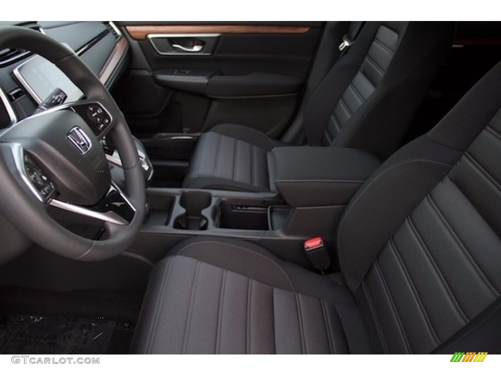 2017 CR-V EX - Dark Olive Metallic / Black photo #7