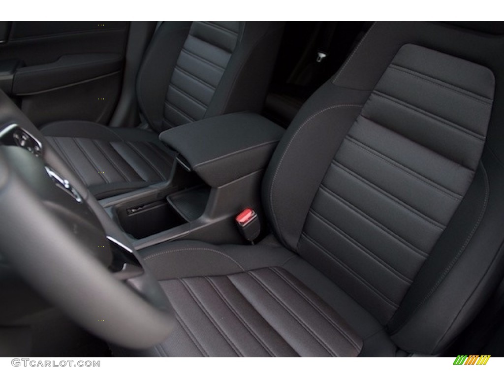 Black Interior 2017 Honda CR-V EX Photo #117929212
