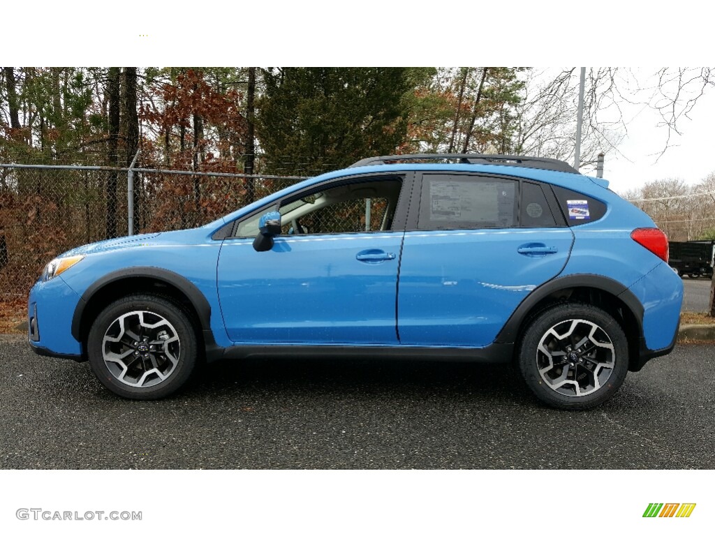 2017 Crosstrek 2.0i Limited - Hyper Blue / Black photo #3