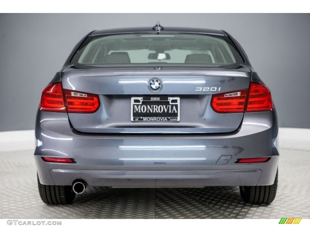 2014 3 Series 320i Sedan - Mineral Grey Metallic / Black photo #3