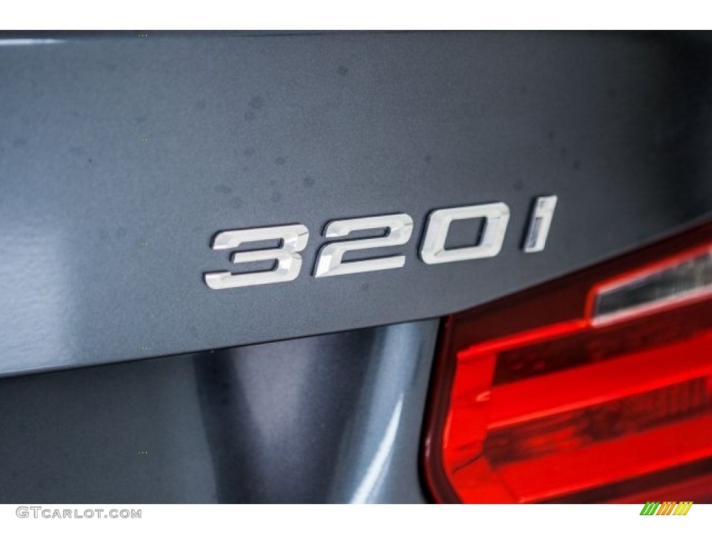 2014 3 Series 320i Sedan - Mineral Grey Metallic / Black photo #7