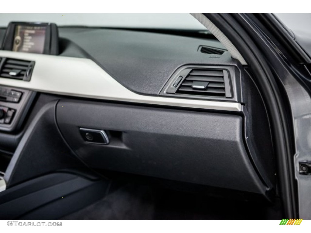 2014 3 Series 320i Sedan - Mineral Grey Metallic / Black photo #25