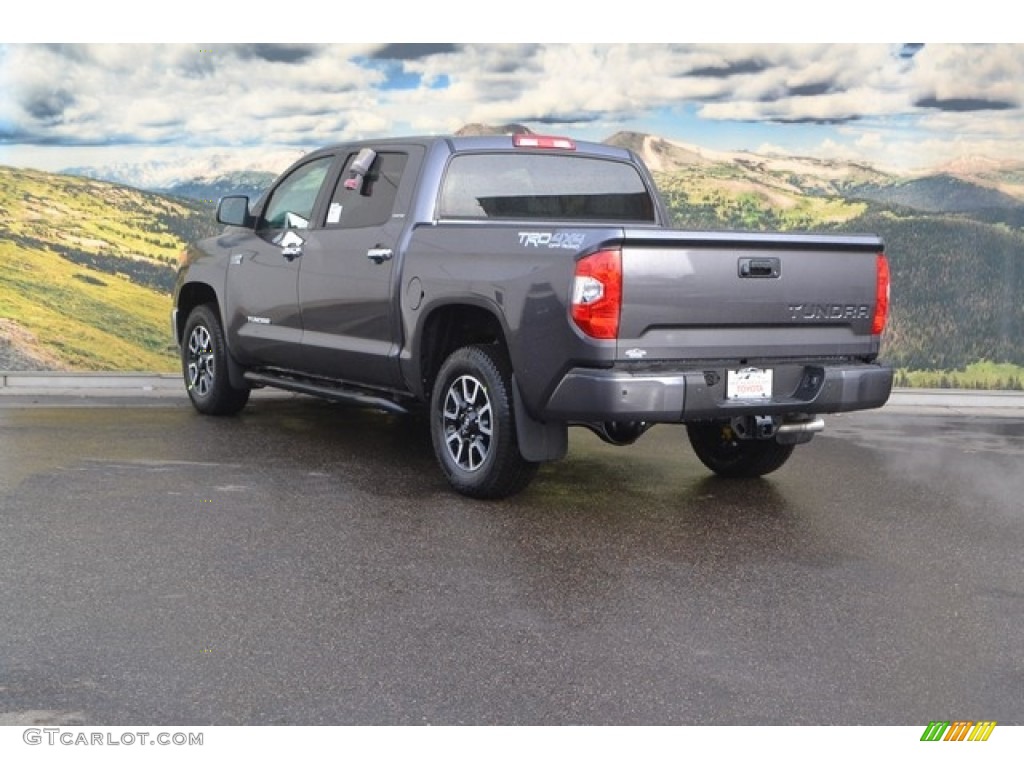 2017 Tundra Limited CrewMax 4x4 - Magnetic Gray Metallic / Graphite photo #3