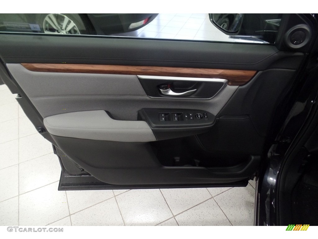 2017 Honda CR-V EX AWD Gray Door Panel Photo #117933826