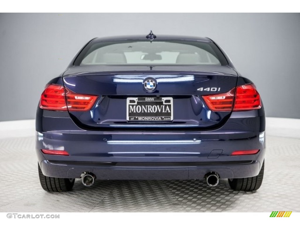 2017 4 Series 440i Coupe - Imperial Blue Metallic / Black photo #4